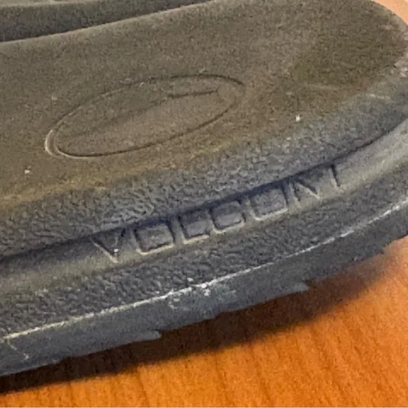 Volcom E-Cliner Prayer Sandal Black Out Recycle - size 7 - Picture 4 of 7